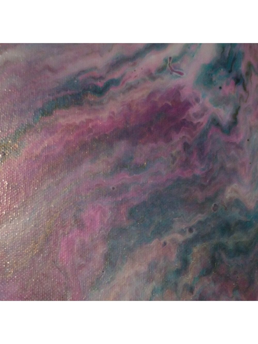 ๐ท๐ฐ๐ฝ๐ณ๐ฒ๐
๐ฐ๐ต๐
๐ด๐ณ Purple And Blue Paint Pour Art - Picture 3 of 4